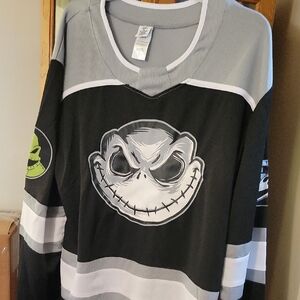 Jack Skelleton Black and Gray Graphic Hockey Jersey